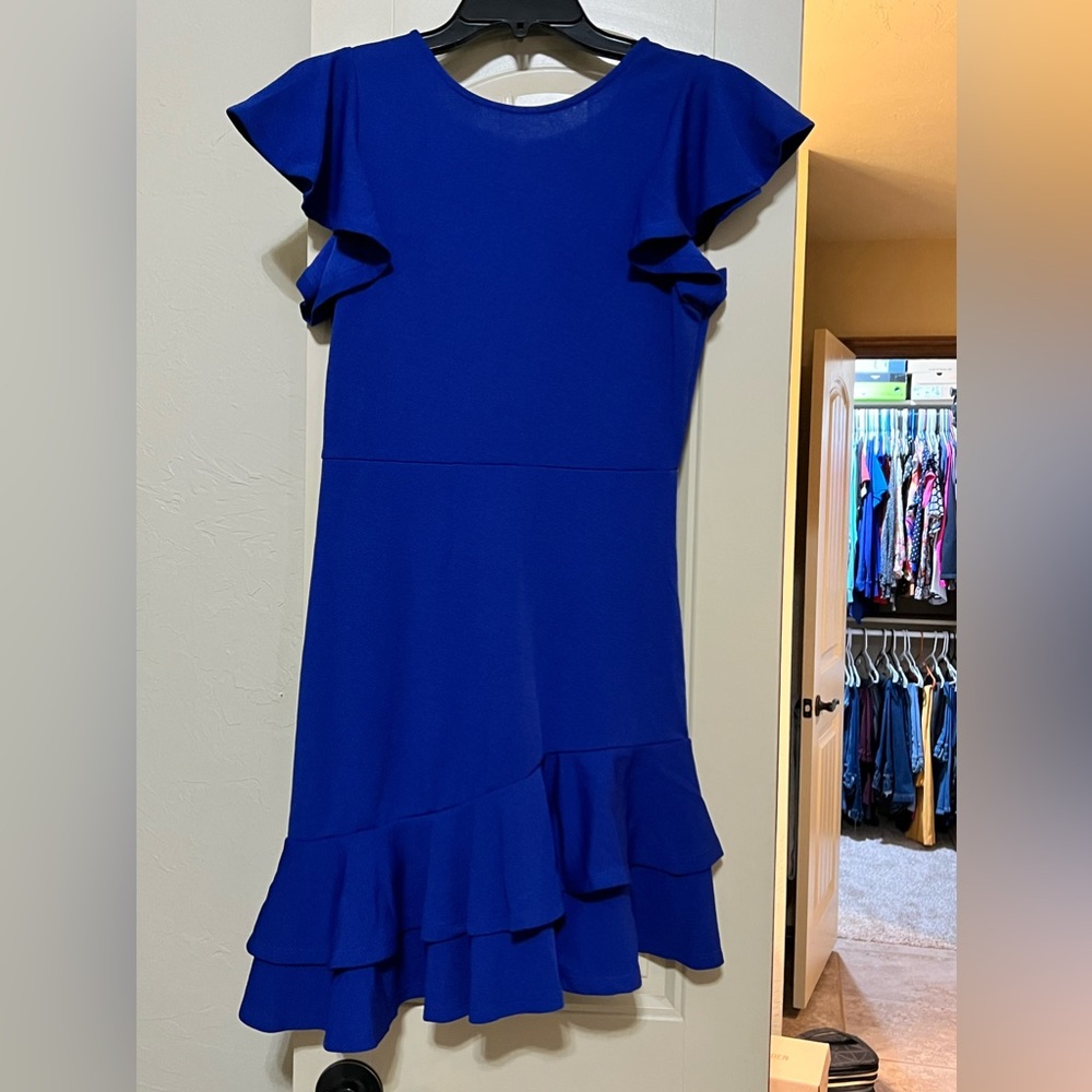 Blue women’s dress